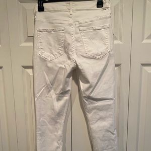 Women’s White MOTHER Denim Jean